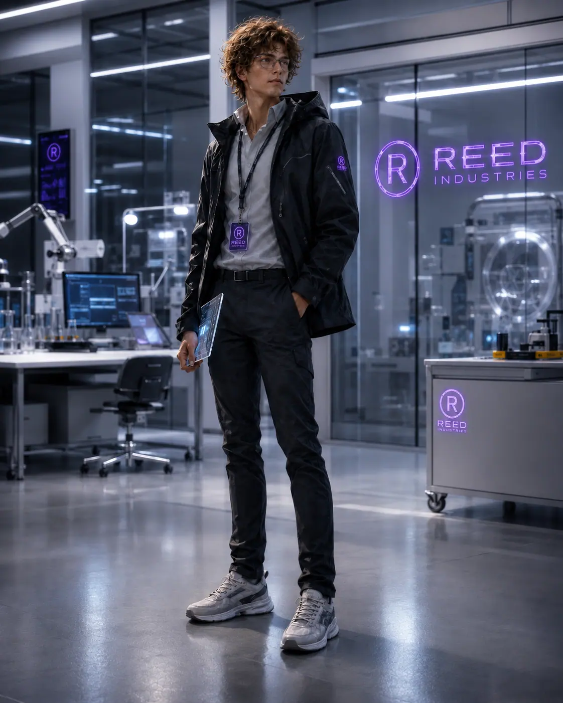 Ириаз зимой у набережной Reed Industries